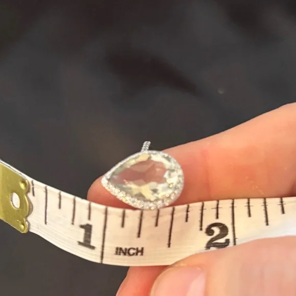 NEW Natural Green Amethyst Ring - Size 6 - Picture 5 of 5